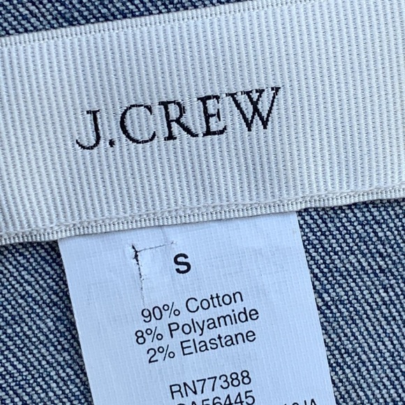 J.Crew Classic Denim Jacket Womens Size S - Picture 8 of 8